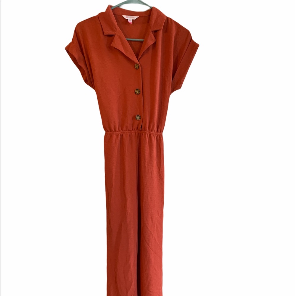 Burnt orange jumper